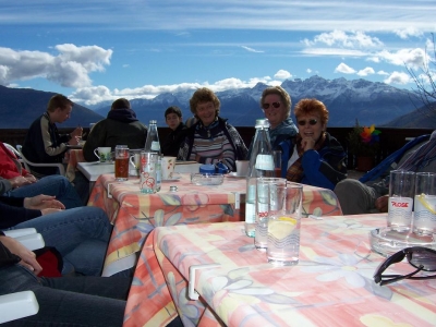 Vereinsausflug ins herbstliche Südtirol bei kühlen aber schönen Wetter 