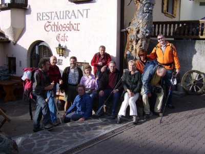 Vereinsausflug 2005 nach Burgeis ins herbstliche Südtirol mit Traumwetter 